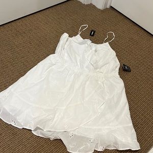 Express white dress